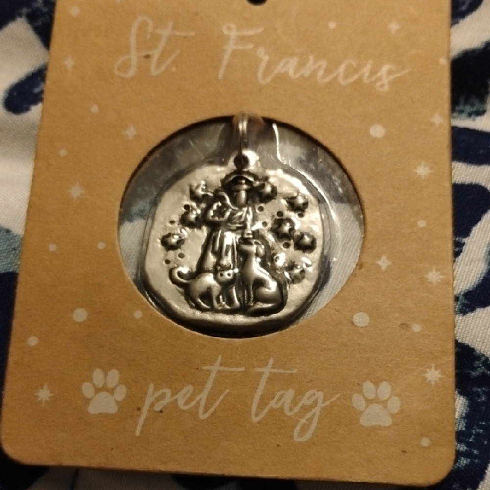 Silver Pet Tag